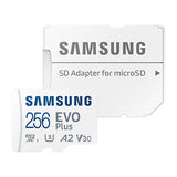 Micro Uhs-1 Evo Plus Samsung Card 256gb cu Card SD