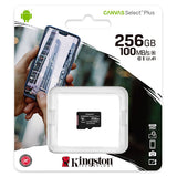 Micro Class 10 Kingston Card 256gb cu Card SD