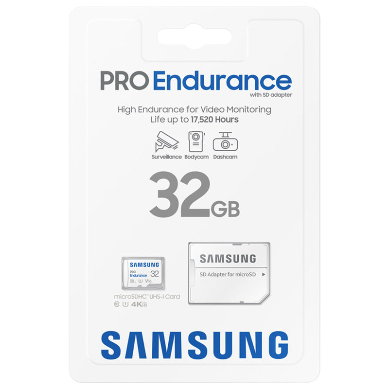 Micro Uhs-1 Pro Endurance Samsung Card 32gb cu Card SD