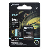 Micro Cls 10 cu Adaptor Platinet Card 64gb cu Card SD