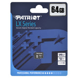 Micro Sdxc Clasa 10 Uhs- Patriot I 64gb