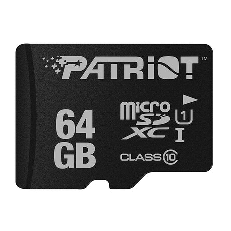 Micro Sdxc Clasa 10 Uhs- Patriot I 64gb