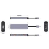 Hub 5 in 1 10 Gbs -c Pd 100W cu USB