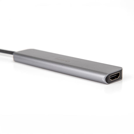 Hub 7 in 1 -c Aluminiu Platinet Pd 100W cu USB si Card SD