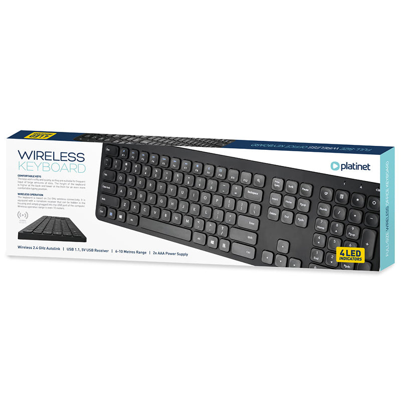 Tastatura 2.4GHZ Platinet Pmk 100wb