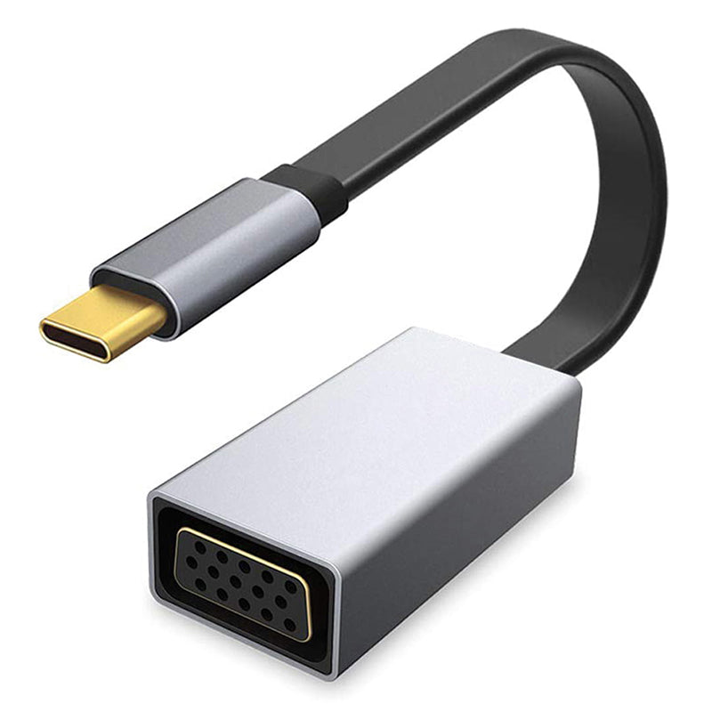Adaptor Type C la VGA 60hz Platinet Mama 1080p cu USB