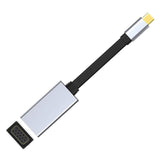 Adaptor Type C la VGA 60hz Platinet Mama 1080p cu USB