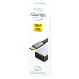 Adaptor Type C la VGA 60hz Platinet Mama 1080p cu USB