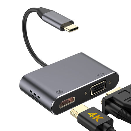 Adaptor Tip C - HDMI 4K 30hz Pmma 9832 cu USB