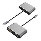 Adaptor Tip C - HDMI 4K 30hz Pmma 9832 cu USB