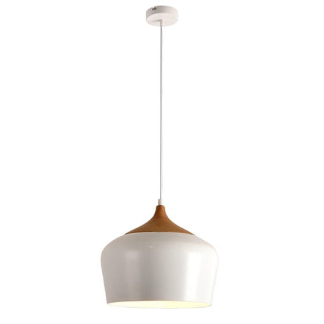 Lustra Alba Lemn 35x26 Cm Platinet E 27