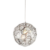 Lampa Suspendata Crom Platinet E 27