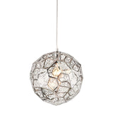 Lampa Suspendata Crom Platinet E 27
