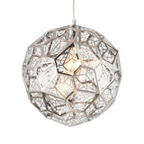 Lampa Suspendata Crom Platinet E 27