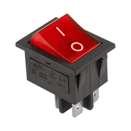 Intrerupator On/Off Irs-201-1A Rosu