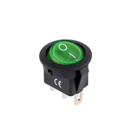 Intrerupator 12V Verde Irs 101