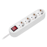 Prelungitor 3x1.5mm 4 Prize 10m Intrerupator