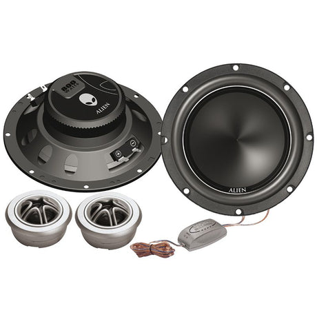 Set Difuzoare Auto Alien 6.5+tweetere+filtre cu Sunet Stereo