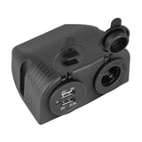 Mufa Montaj Auto 2xusb 3100ma si Bricheta