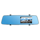 Dvr Auto si Camera Oglinda Basic Peiying L 100 cu baterie 600 mAh, USB si Card SD