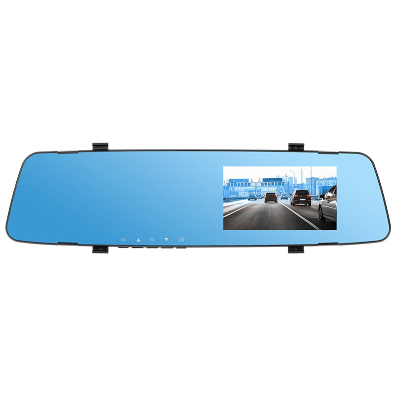 Dvr Auto si Camera Oglinda Basic Peiying L 200 cu baterie 150 mAh, USB si Card SD
