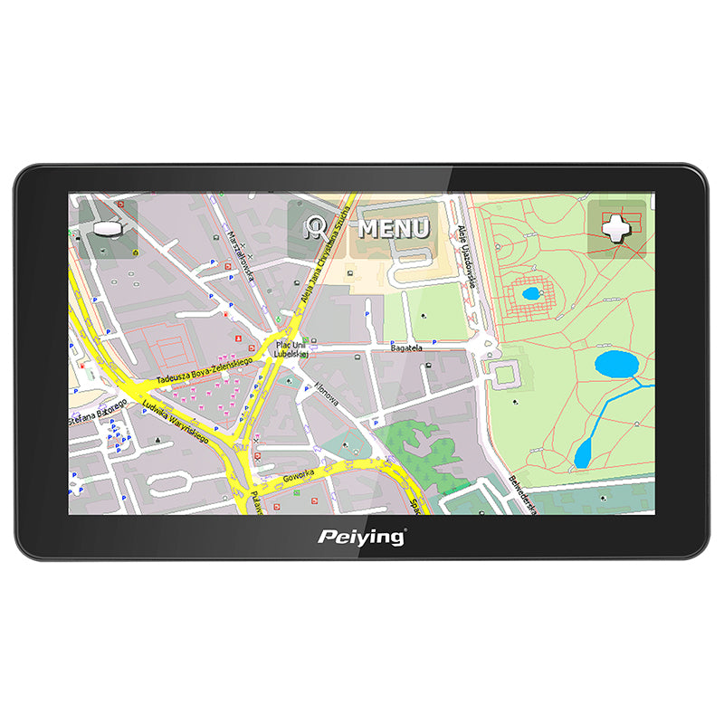 Sistem Navigatie GPS 7 Inch Harta Eu Peiying cu baterie 1200 mAh, USB si Card SD