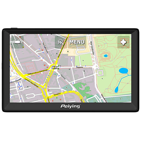 Sistem de Navigatie GPS 8.8 Inch Peiying cu baterie 2100 mAh, USB, Card SD si Sunet Stereo