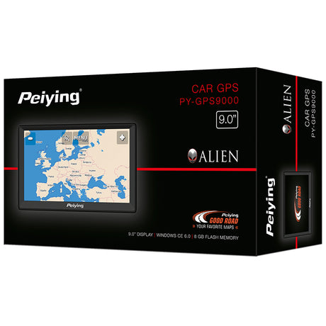 Sistem de Navigatie GPS 8.8 Inch Peiying cu baterie 2100 mAh, USB, Card SD si Sunet Stereo