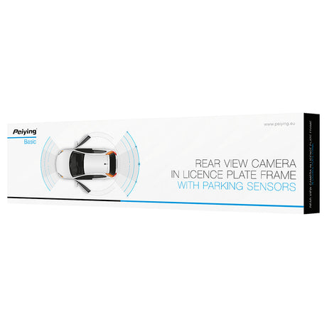 Camera Marsarier si Senzori Parcare Placuta Inmatricula Py 0105p cu alarma