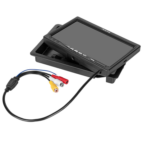Monitor Auto 7 Inch Peiying Py 0110 cu baterie reincarcabila si Telecomanda