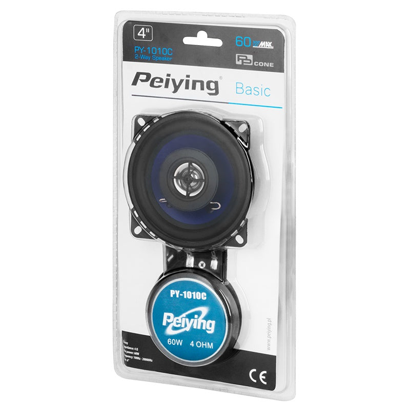Set Difuzoare 4 Inch Peiying Py 1010 cu Sunet Stereo