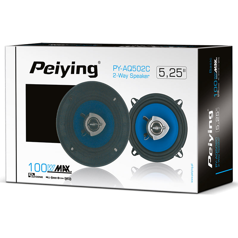 Set Difuzoare Auto 5 Inch Pyaq 502c cu Sunet Stereo