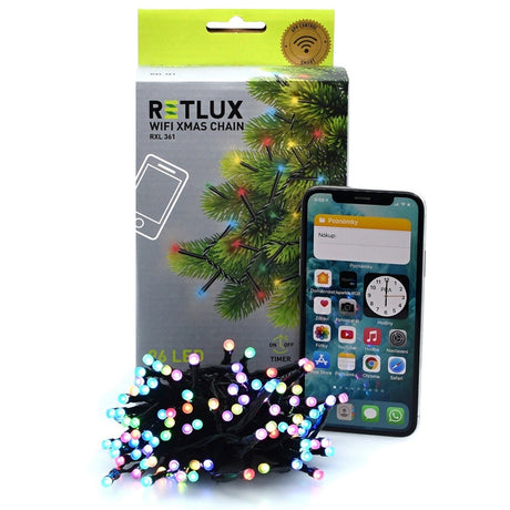 Sir Iluminat Festiv Smart 9.5 M Retlux cu Internet WiFi