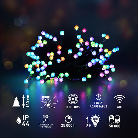 Sir Iluminat Festiv Smart 9.5 M Retlux cu Internet WiFi