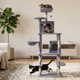 Ansamblu de Joaca Pisici 60x49x173 Cm Animals Rebel