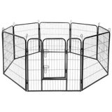 Tarc Modular pentru Caini 8 Panouri 80x80 Rebel