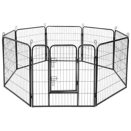 Tarc Modular pentru Caini 8 Panouri 80x80 Rebel