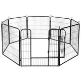 Tarc Modular pentru Caini 8 Panouri 80x80 Rebel