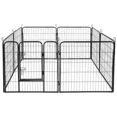 Tarc Modular pentru Caini 8 Panouri 80x80 Rebel