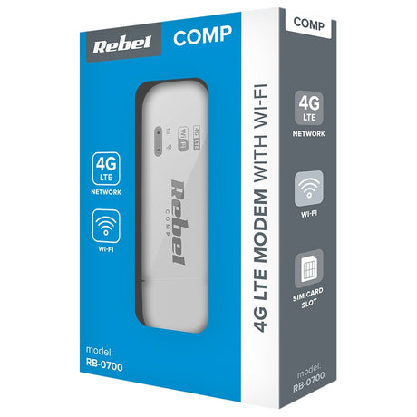 Modem 4g LTE cu WiFi Rebel cu Internet WiFi si USB