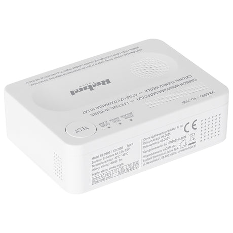 Detector Senzor Monoxid de Carbon Rebel