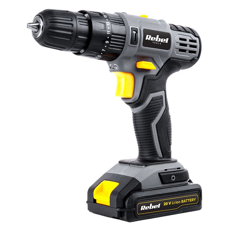 Masina de Gaurit si Insurubat cu Acumulator Rebel cu baterie reincarcabila