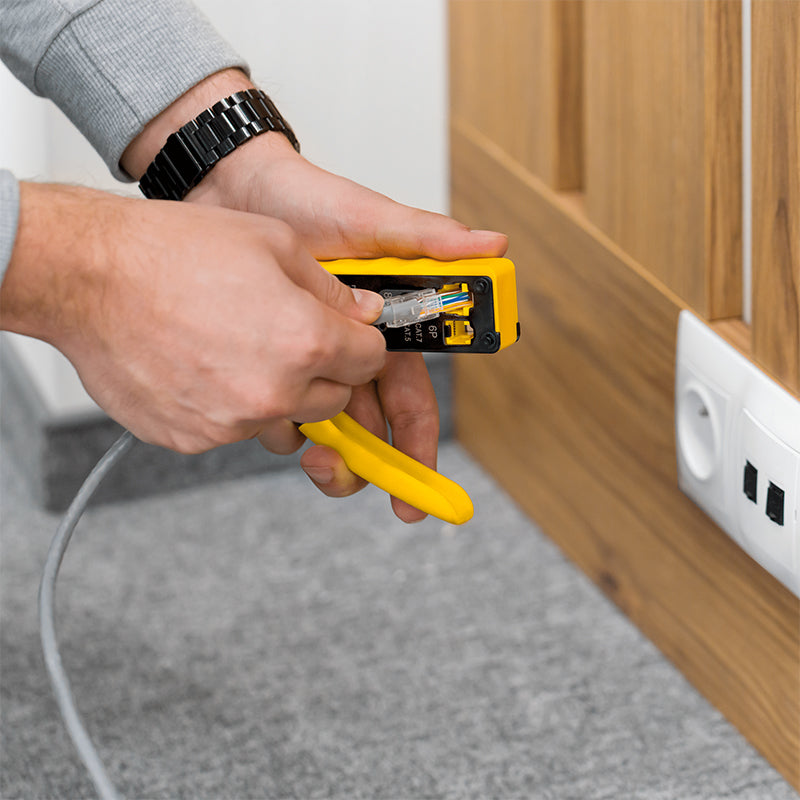 Cleste Sertizare Rj12 Pass-through Rebel Rj 45