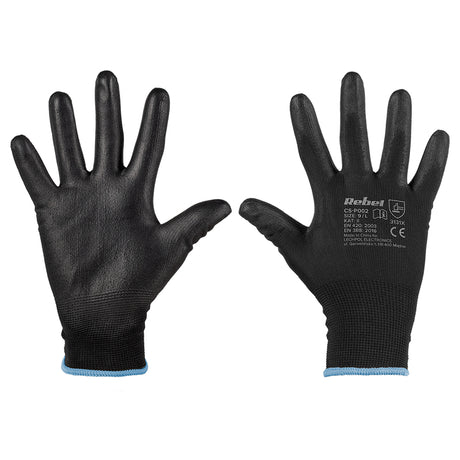 Manusa Lucru Poliuretan Marime 9 L Buc Rebel Set 12