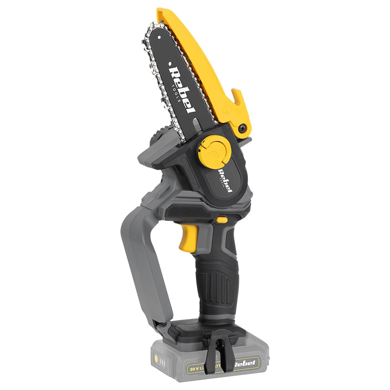 Mini Fierastrau cu fara Acumulator Rebel Lant 20V cu baterie reincarcabila