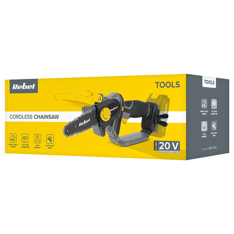 Mini Fierastrau cu Lant 20V fara Acumulator Rebel