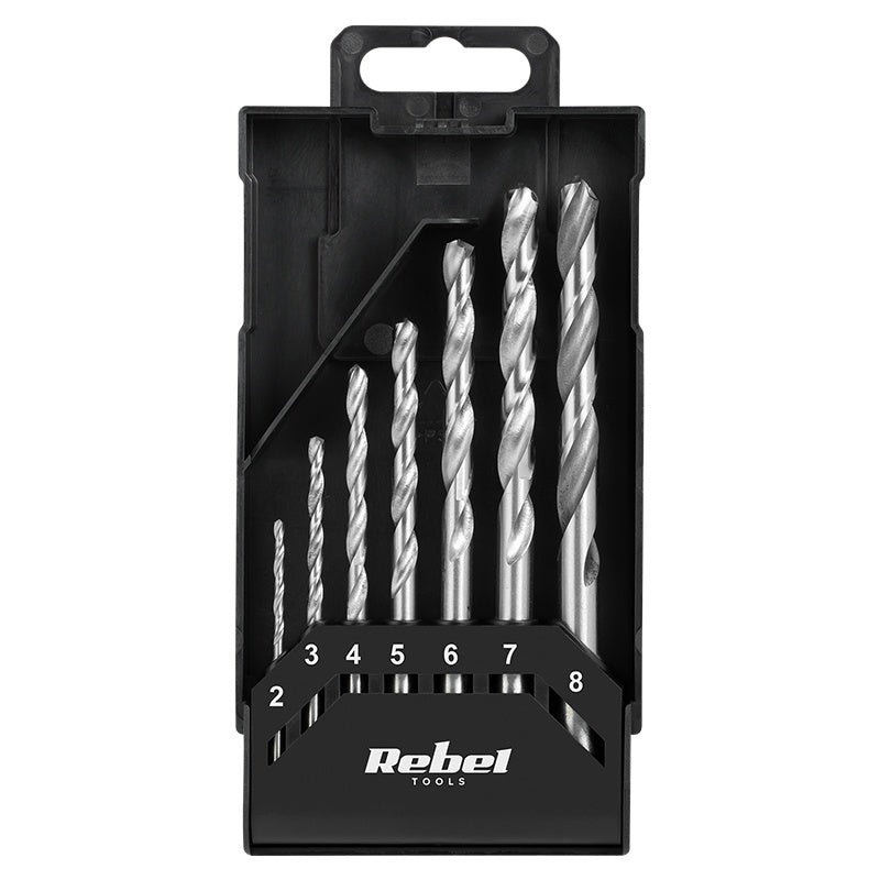 Set 7 Burghie Metal 2-8mm Rebel