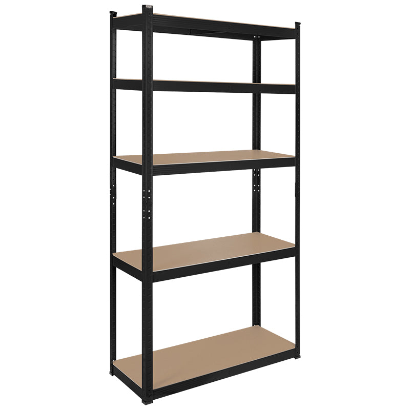 Raft Metalic 5 Polite Negru Rebel Mdf 180x90x40