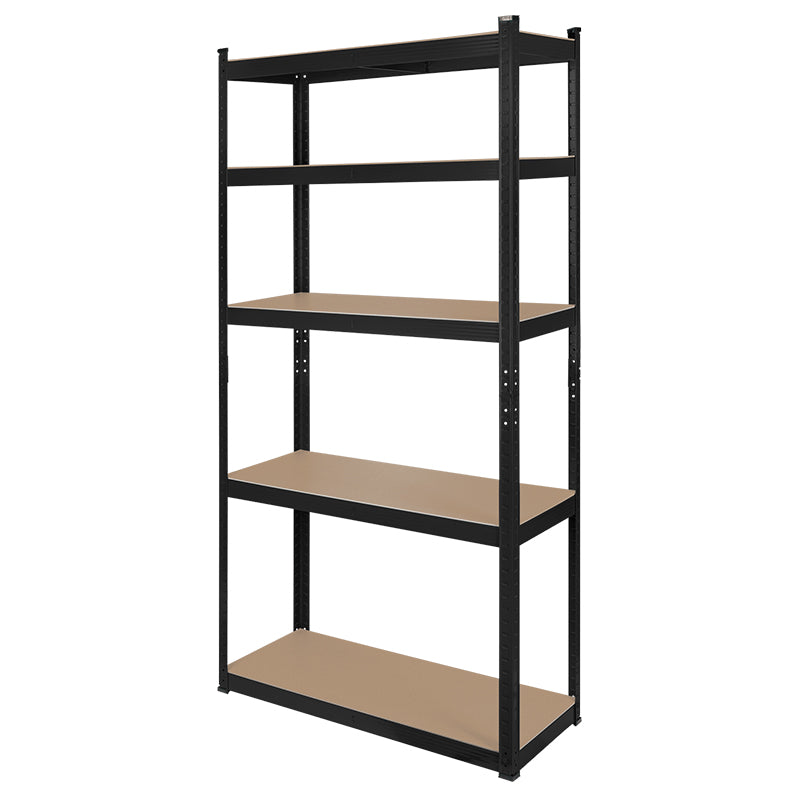 Raft Metalic 5 Polite Negru Rebel Mdf 180x90x40