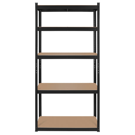Raft Metalic 5 Polite Negru Rebel Mdf 180x90x40